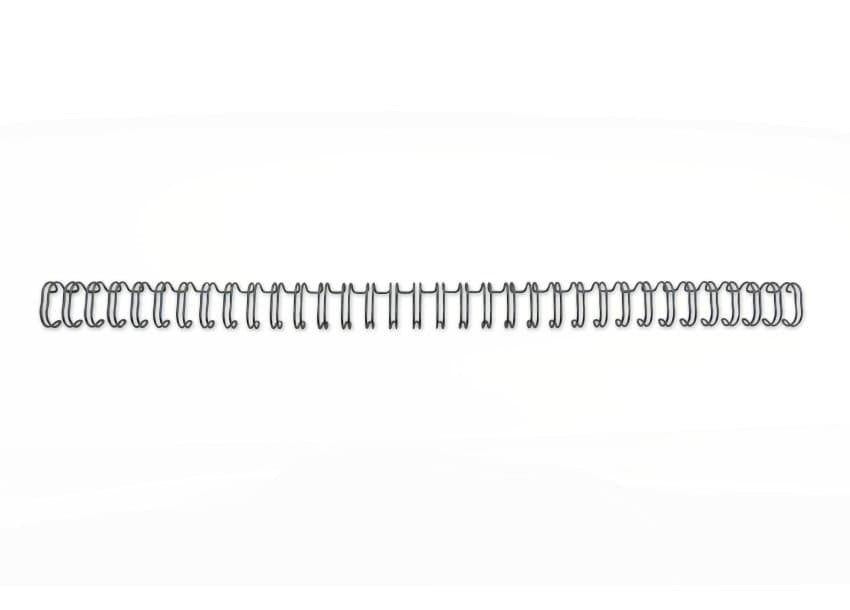 Gbc Wire Nº4 (6.3 Mm) Negro (Caja 100)