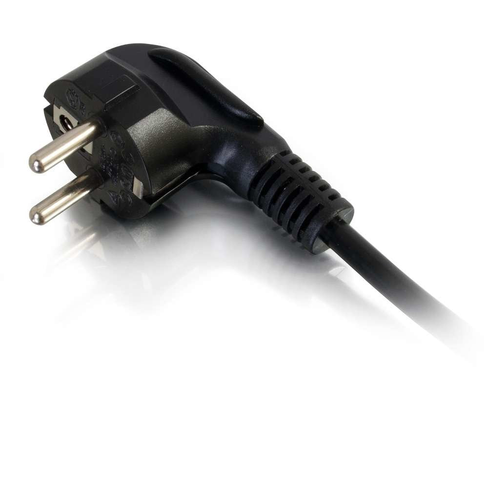 C2g Cable De Alimentación Europeo Para Portátil, 1 M (Cee 7/7 A Iec 60320 C5)