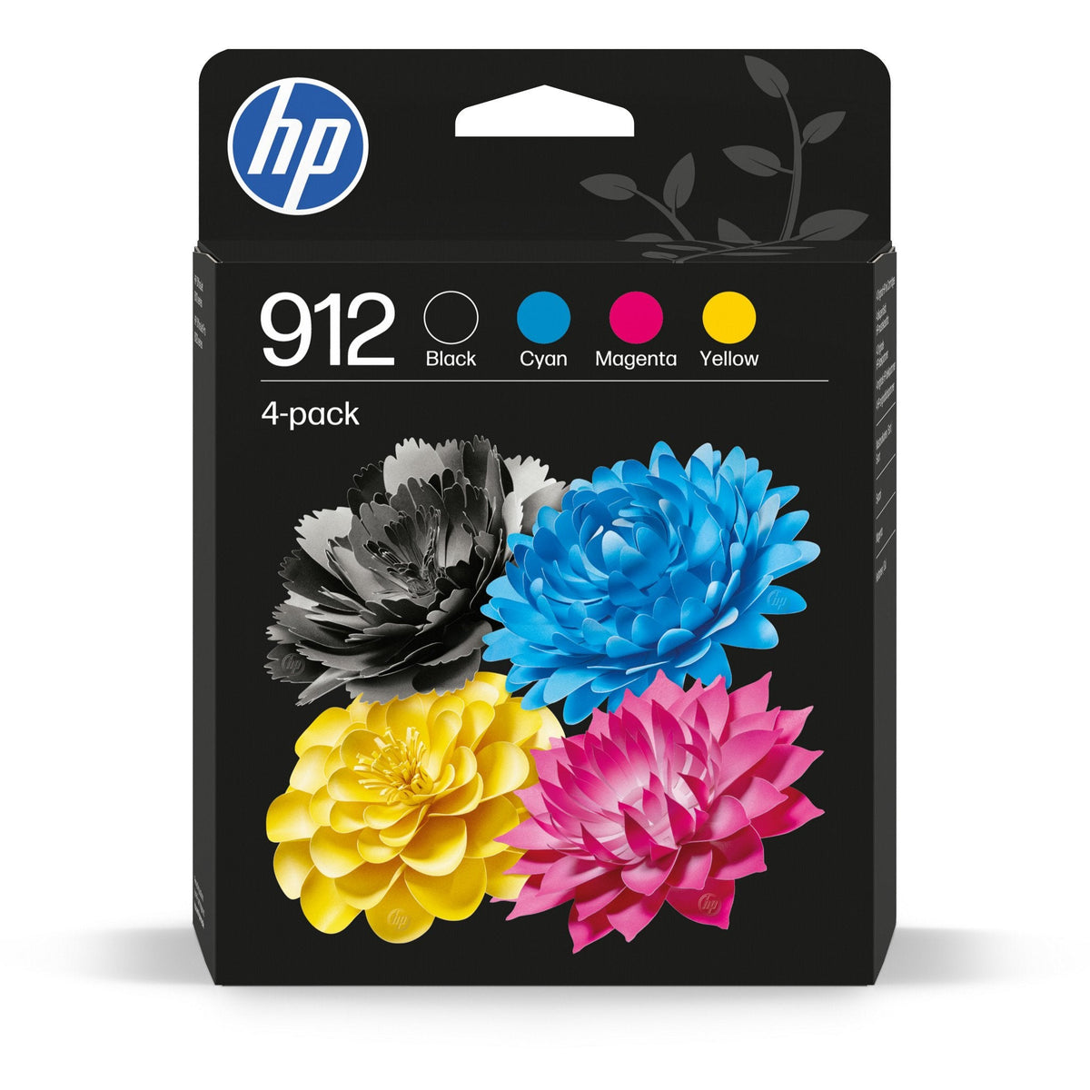 Hp 912 Cmyk Original Ink Cartridge 4-Pack