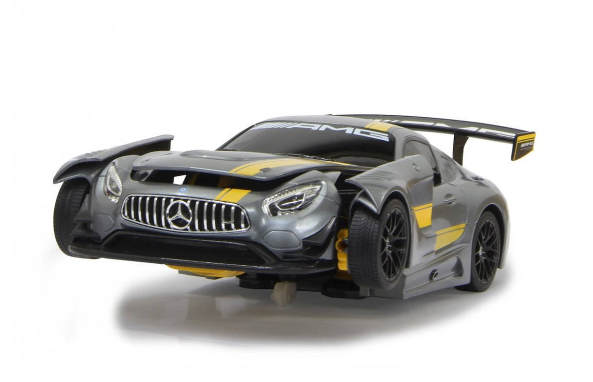 Jamara Rc Auto Mercedes Gt3 Amg Ohne Akku Gris 6+