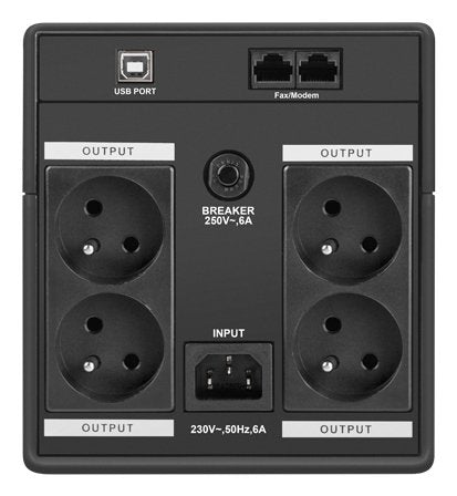 EAN 5901969406535 - Armac H/1500E/LED sistema de alimentación ininterrumpida (UPS) Línea interactiva 1,5 kVA 950 W imagen 2