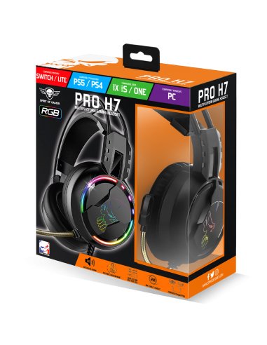 Auriculares Con Microfono Spirit Of Gamer Mic-Ph7 Rgb