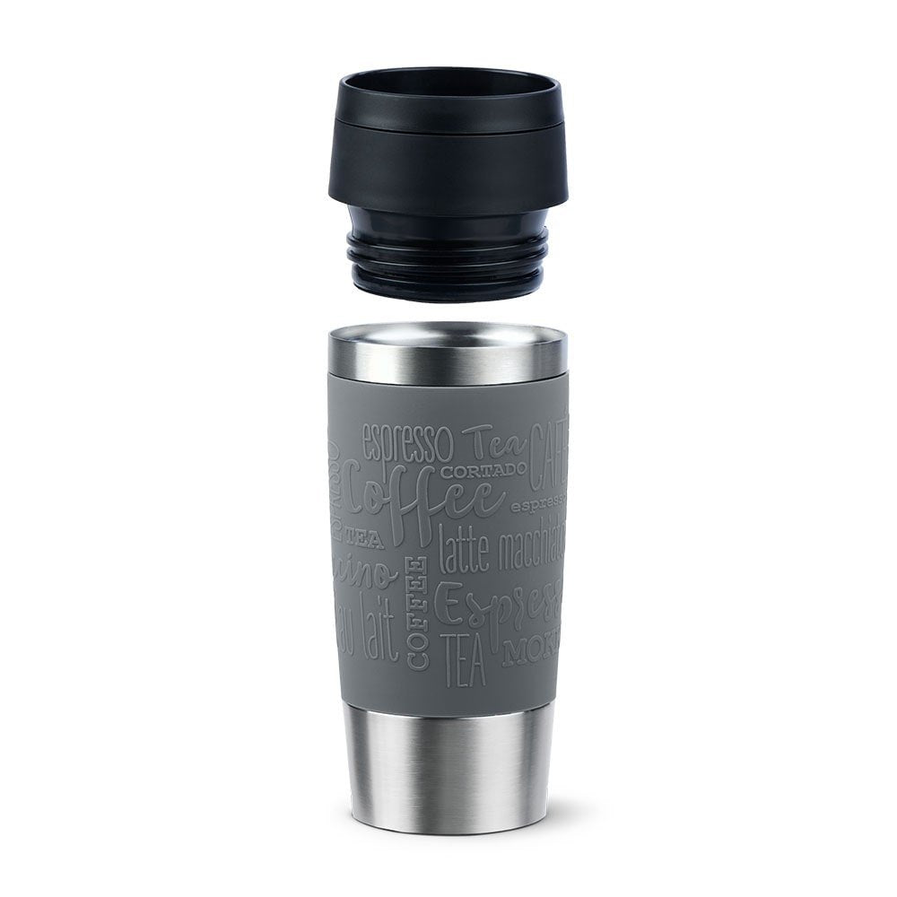 EAN 4009049544830 - EMSA Travel Mug Classic 36 ml Gris, Acero inoxidable imagen 3