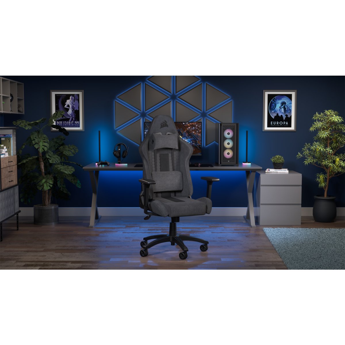 EAN 0840006694939 - Corsair TC100 Asiento acolchado Respaldo acolchado imagen 11