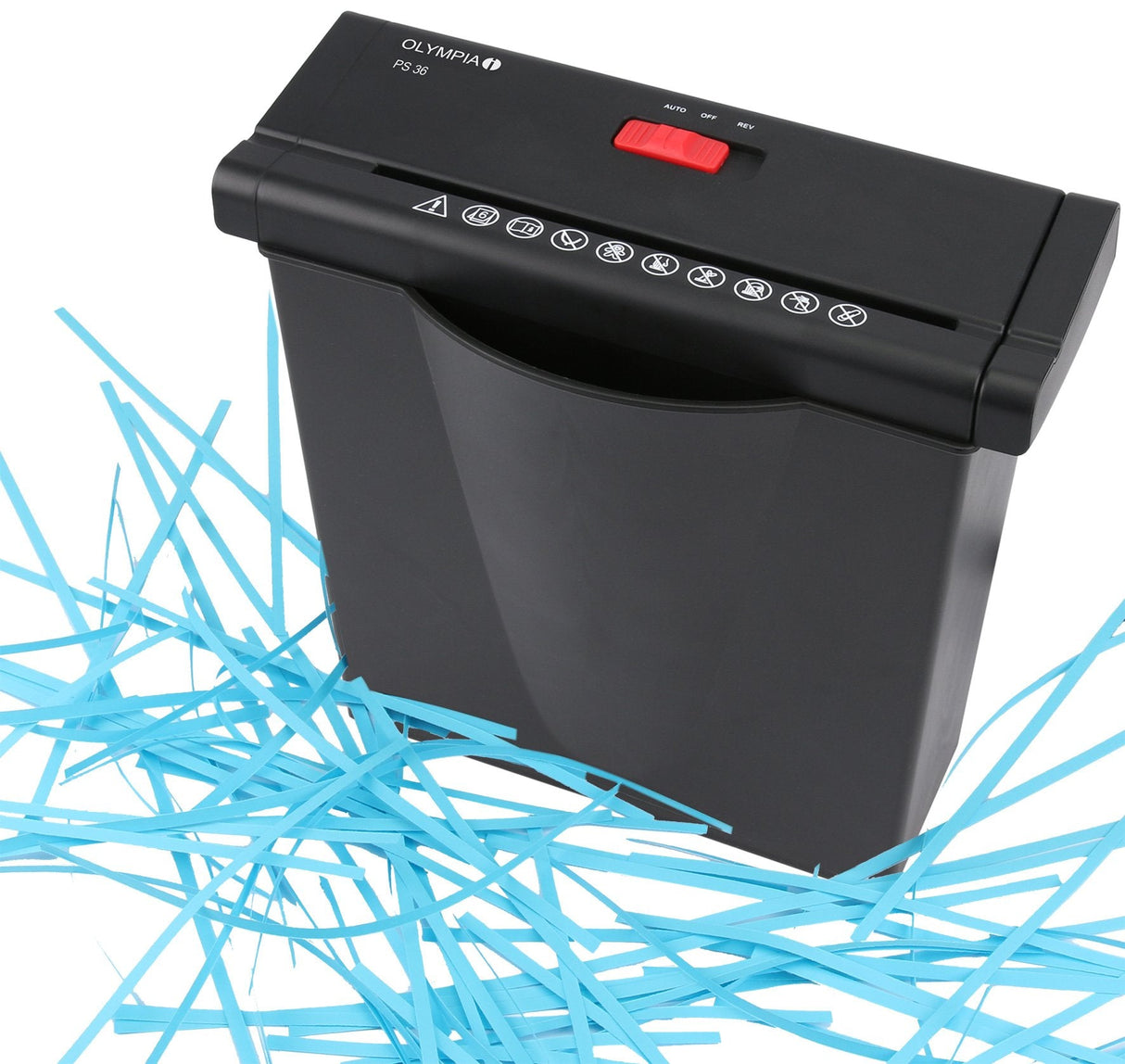 Destructora De Papel Olympia Ps 36 Negra