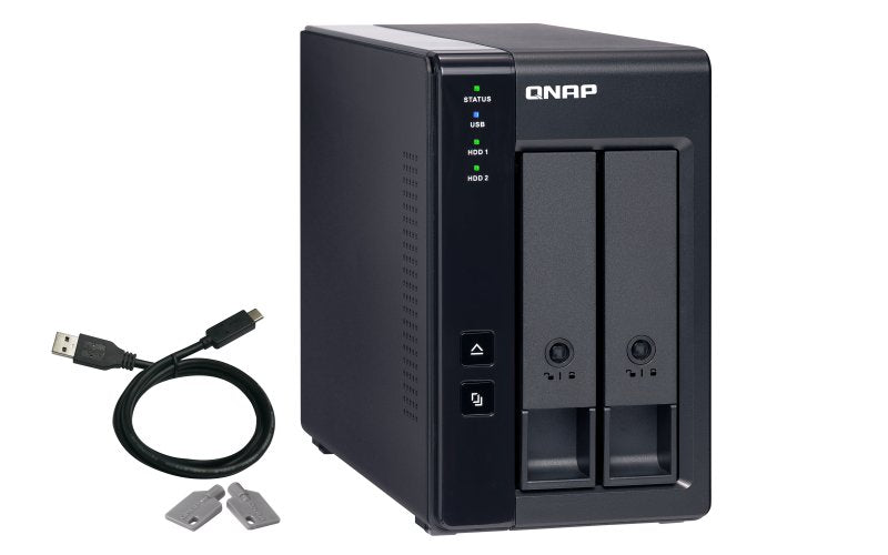 Das Qnap Tr-002 2 Bahías 3.5'- 2.5' Formato Torre