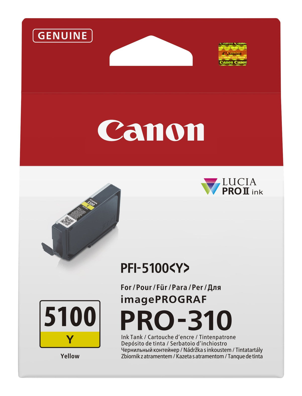 Tinta Canon Amarillo 14ml Ipf Pro310