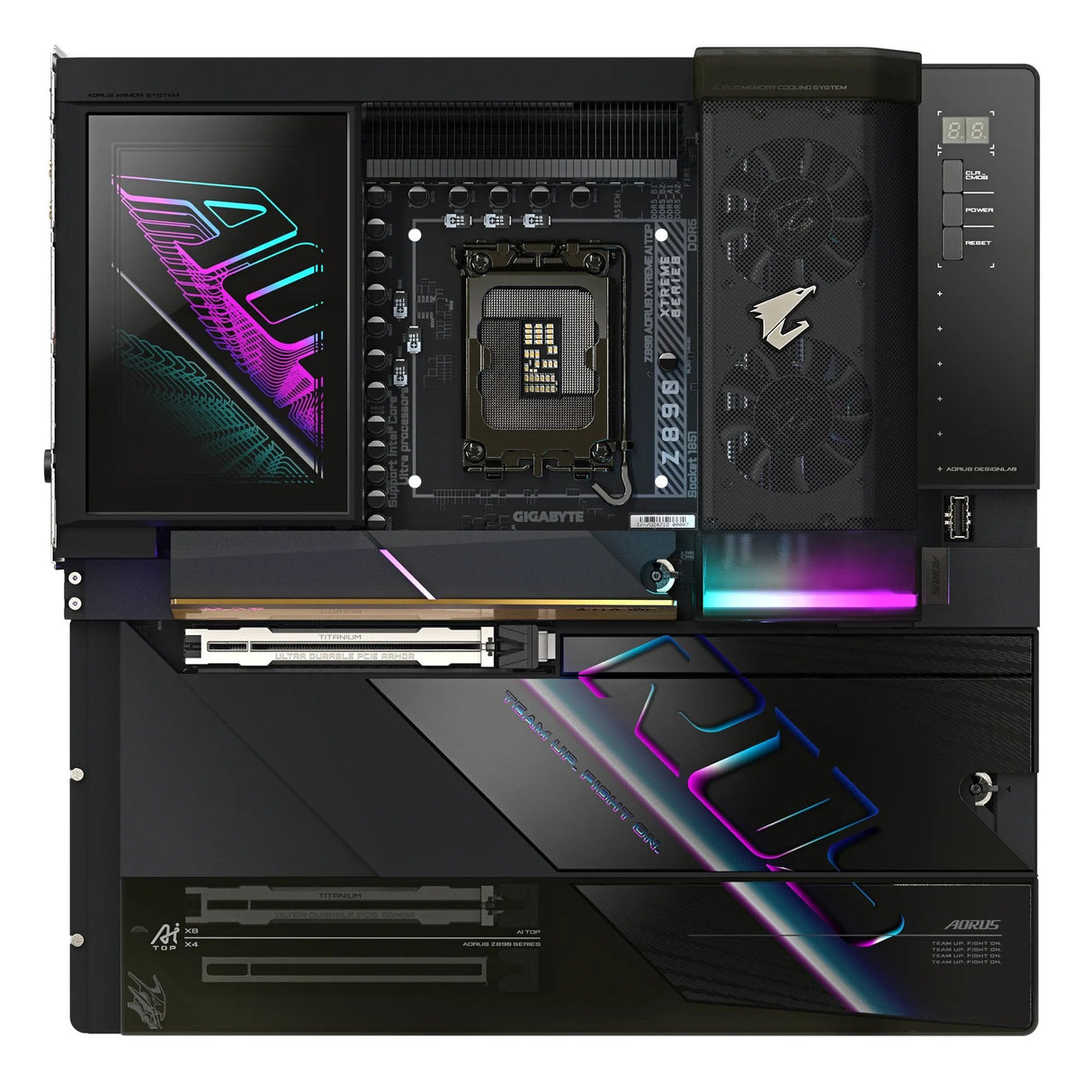 EAN 4719331866174 - GIGABYTE Z890 AORUS XTREME AI TOP Intel Z890 LGA 1851 (Socket V1) ATX extendida imagen 2
