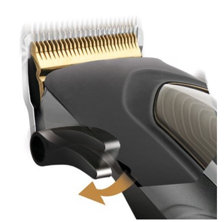 Cortapelos Taurus Mithos Avant Motor 3000rpm 10 Alturas De Corte 4 Peines Guía Palanca Elevadora 2 Posiciones Uso Con Cable