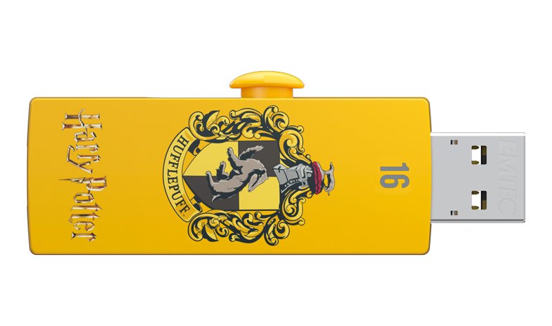 Emtec Usb-Mick 16 Gb M730 Usb 2.0 Harry Potter Hufflepuff
