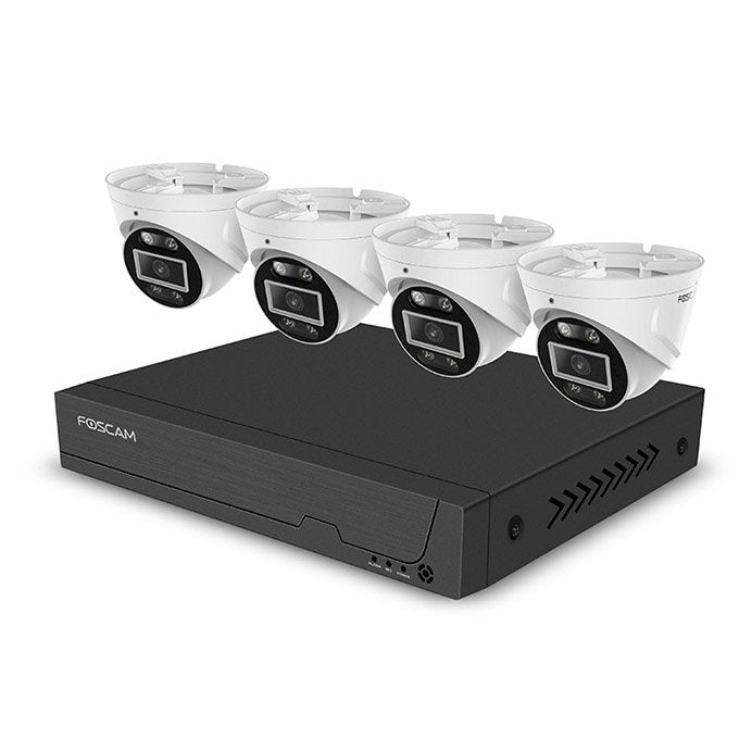 Foscam Fna108e-T4-2t Kit De Videovigilancia Alámbrico 8 Canales
