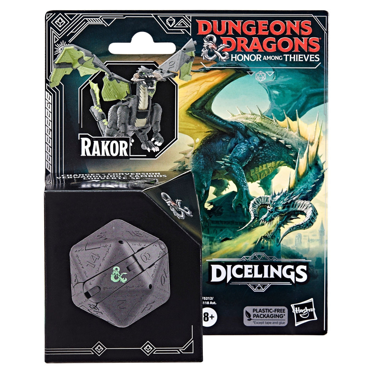 Figura Hasbro Dicelings Dungeons & Dragons : Honor Among Thieves Black Dragon