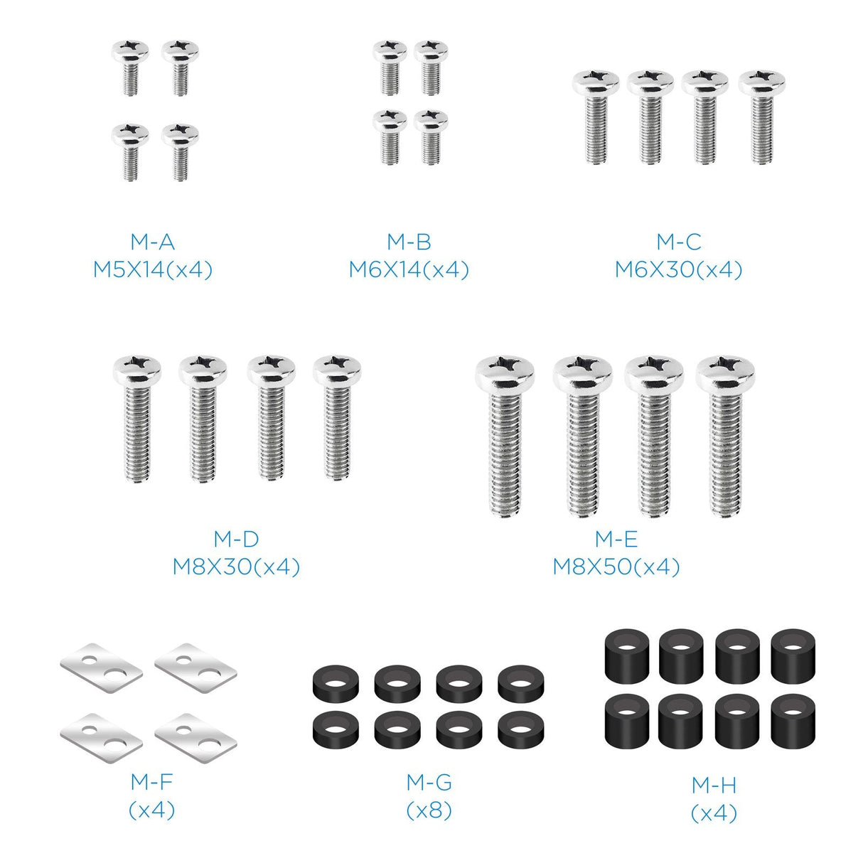 Soporte Video Wall Pared Pantallas 45-70"