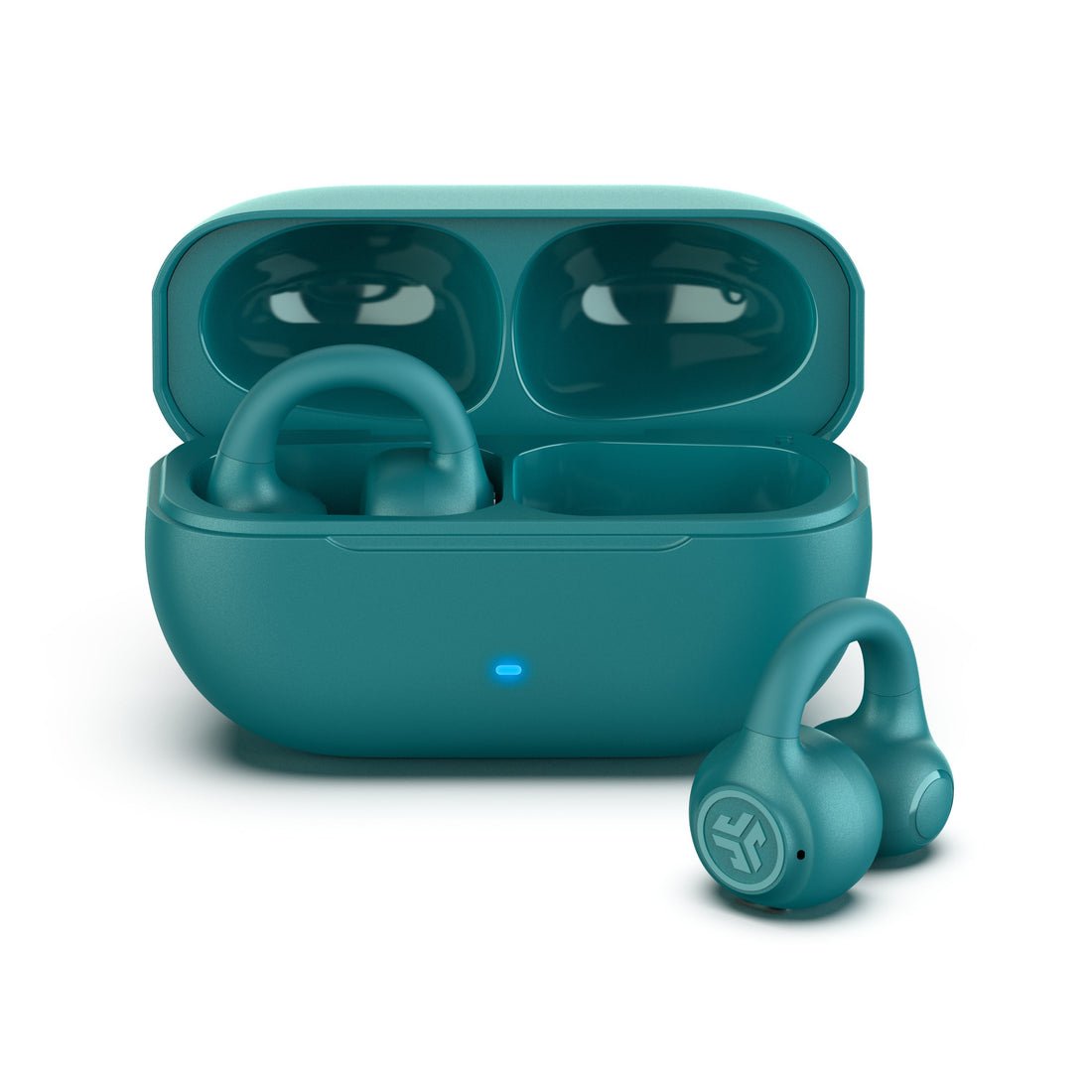 Jlab Flex Open Air Clip Tws Headphon Headphones Teal