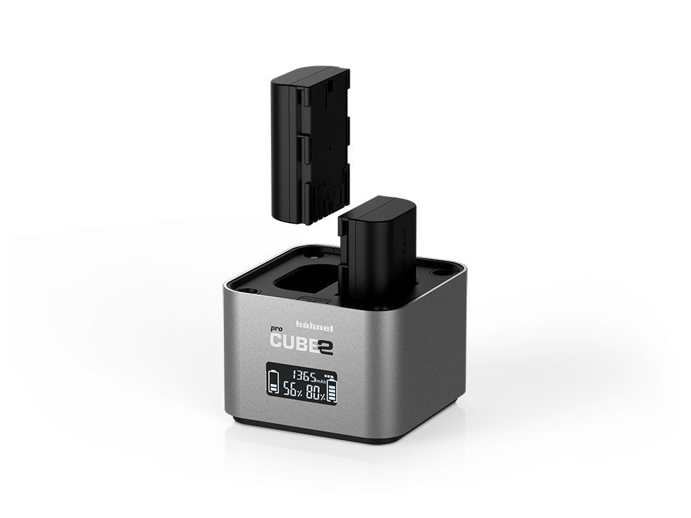 Hähnel Doppelcargador Pro Cube 2 - Canon Con Lcd-Display Retail