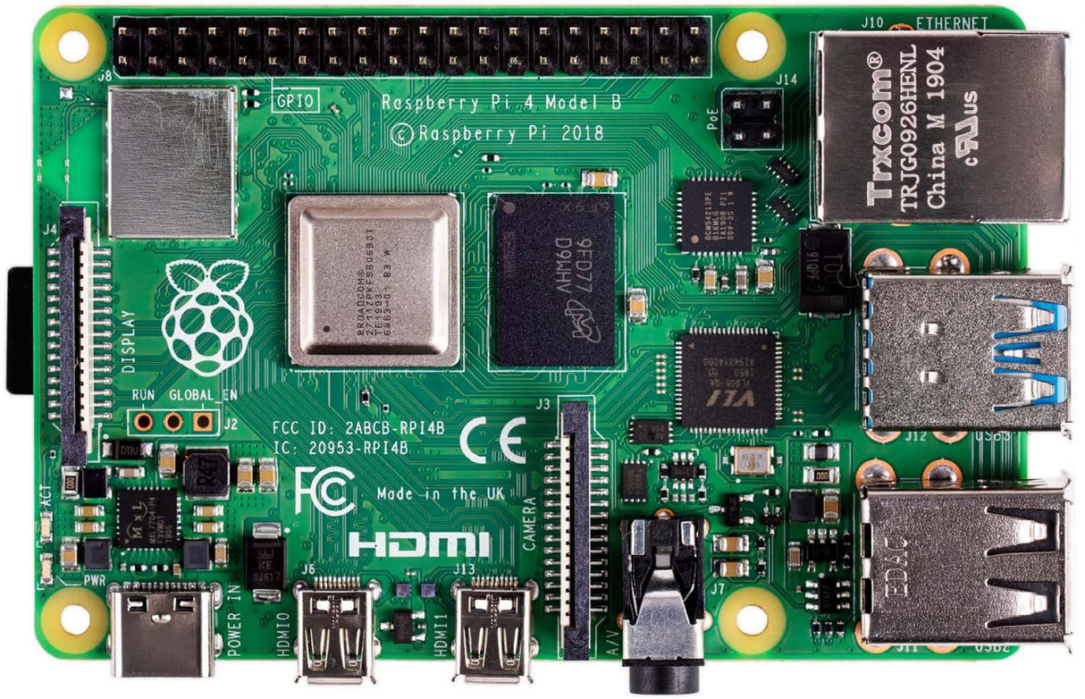 Placa Base Raspberry Board Pi 4 Cpu2.4ghz/4gb/Usb3.0/Hdmi/Bt/Wifi