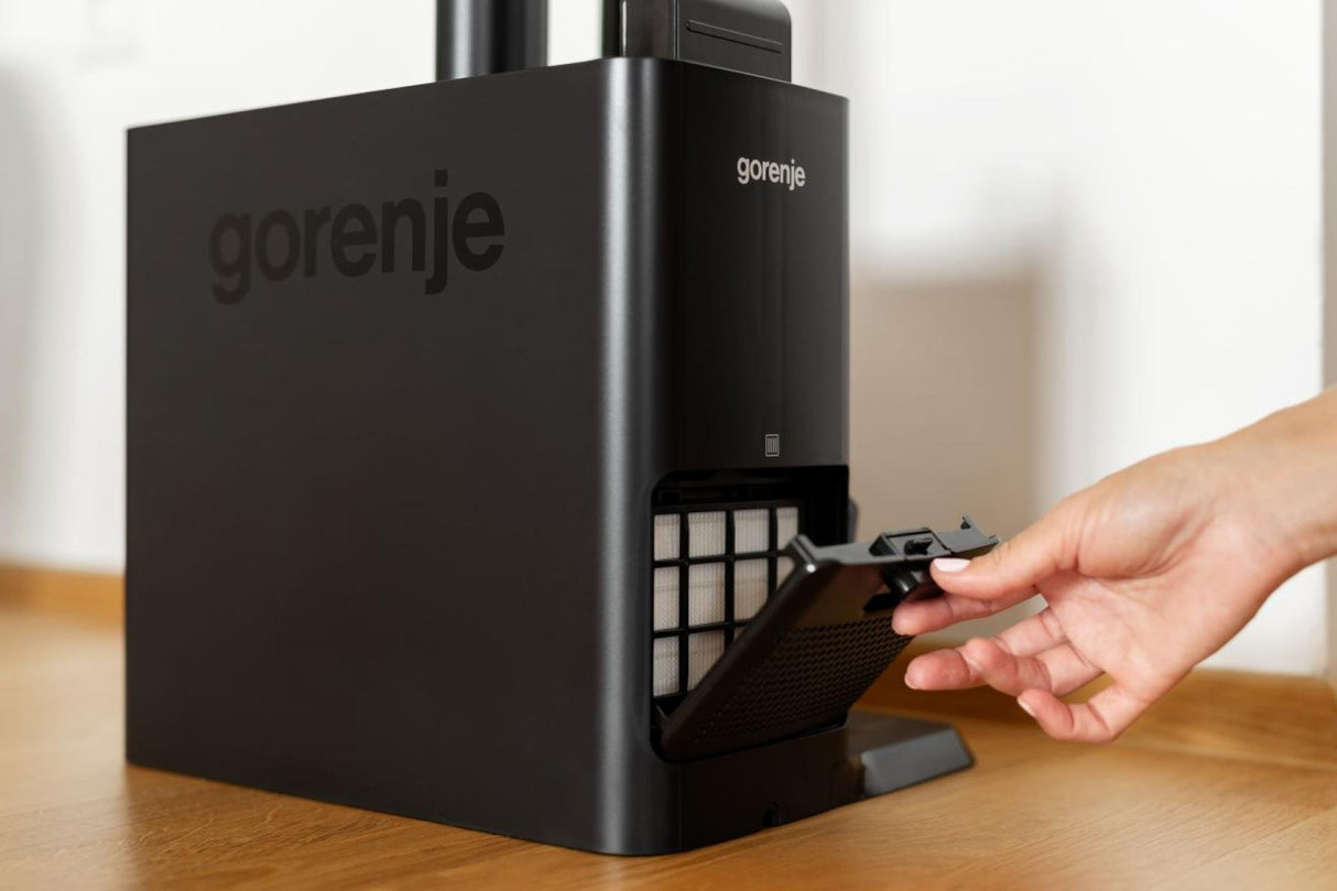 EAN 3838783075833 - Gorenje SVC296749NEBL Aspiradora escoba 2 en 1 Batería Secar HEPA Sin bolsa 0,6 L 550 W Carbón vegetal imagen 55