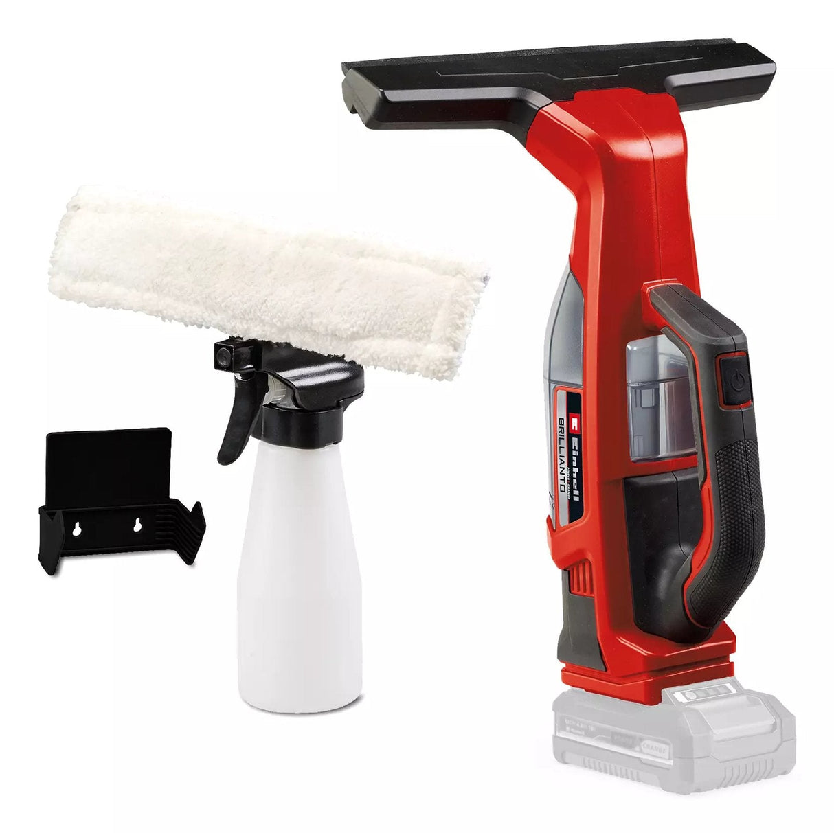 EAN 4006825670196 - Einhell BRILLIANTO limpiador eléctrico ventana 0,3 L Negro, Rojo imagen 1