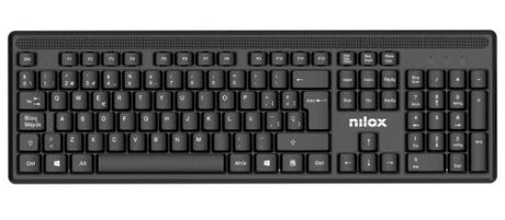 EAN 8431775035201 - Nilox NXKMWE011 teclado Ratón incluido Oficina RF inalámbrico Español Negro imagen 3