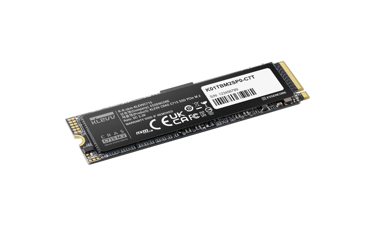 EAN 4895194901808 - Klevv CRAS C715 512 GB M.2 PCI Express 3.0 NVMe 3D TLC NAND imagen 3