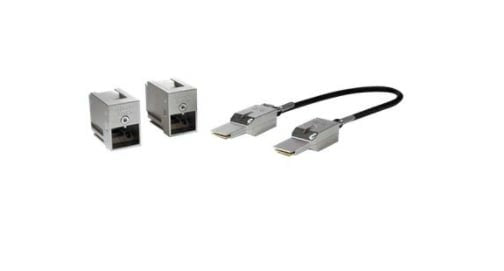 EAN 0889728183451 - Cisco C9300L-STACK-KIT= Cable de fibra óptica e InfiniBand 0,5 m Negro, Gris imagen 1