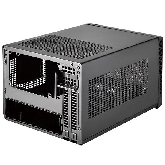 Caja Pc Silverstone Sg13 Mini Tower Negro