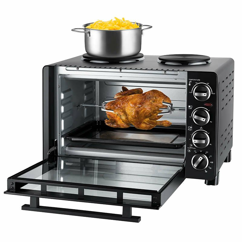 Unold 68885 All In One - Horno Sobremesa Color Negro