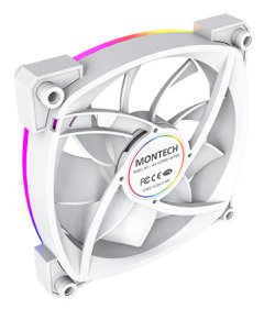 Ventilador Pc 120x120 Montech Ax120 Pwm White 3 In 1