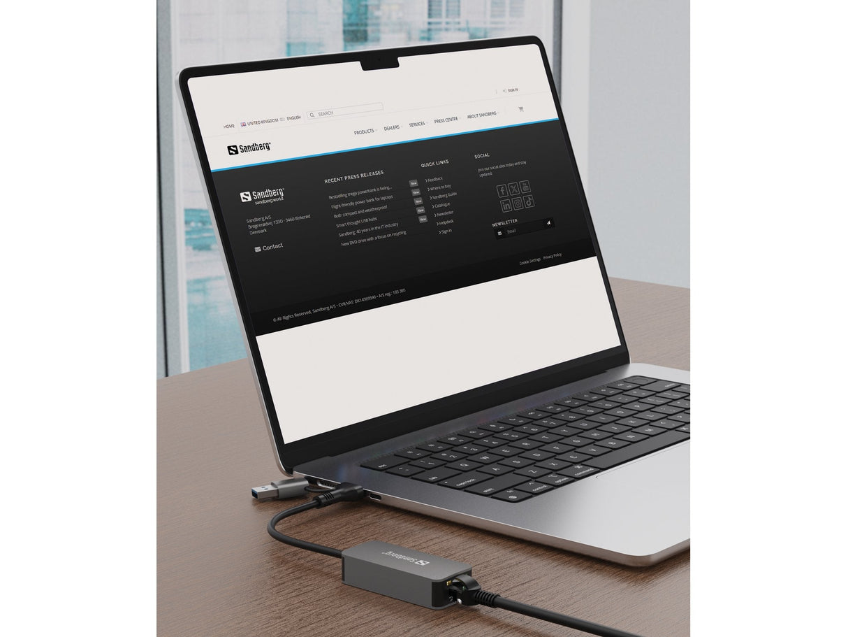 Usb-C/A 2.5 Gbe Rj45 Adapter