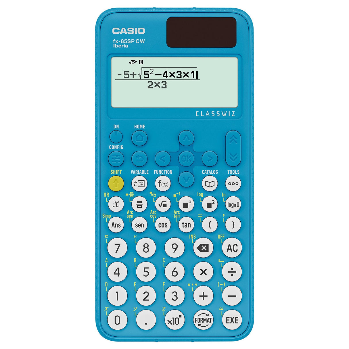 Calculadora Científica Casio Classwiz Fx-85 Sp Cw Azul