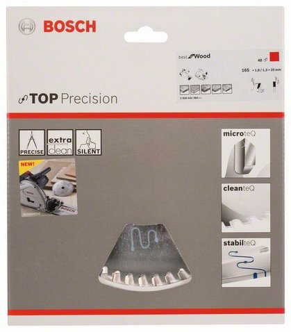Bosch 2 608 642 384 Hoja De Sierra Circular 1 Pieza(S)