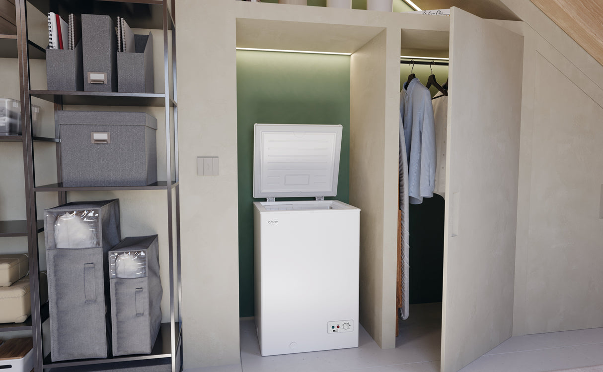 EAN 8059019060897 - Candy CCHH 100E Arcón congelador Independiente 97 L Blanco imagen 7