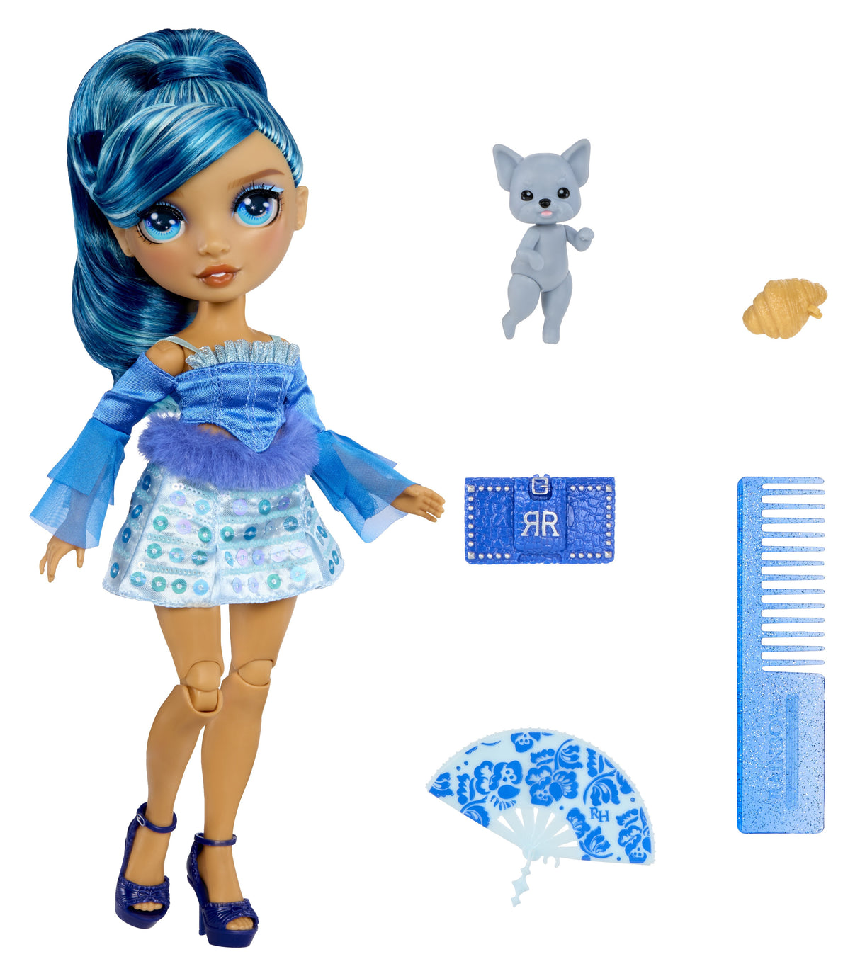 Mga Entertainment Mga Rainbow High Pretty In Paris Fashion Doll- Skyler 248866-Euc