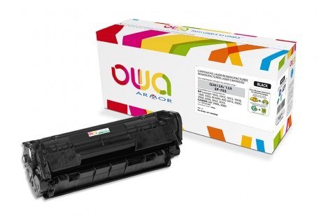 Owa Toner Compatible Con Hp Q2612a 70312a (2.000 S.) Negro