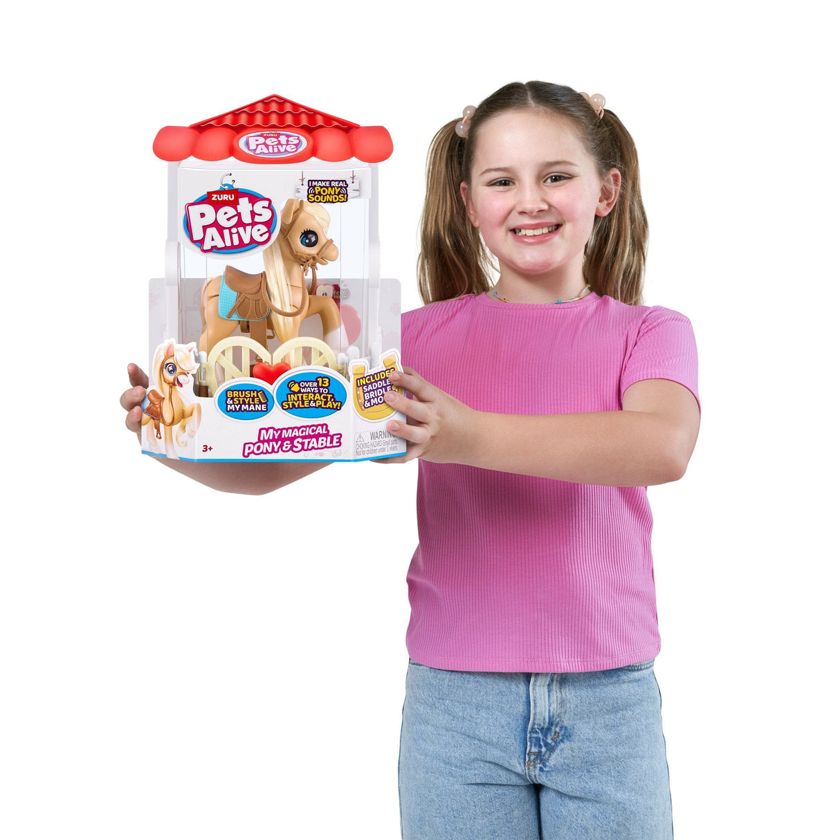 Zuru Pets Alive - My Magical Pony Con Una Figura De Juego Estable 4894680029675.0