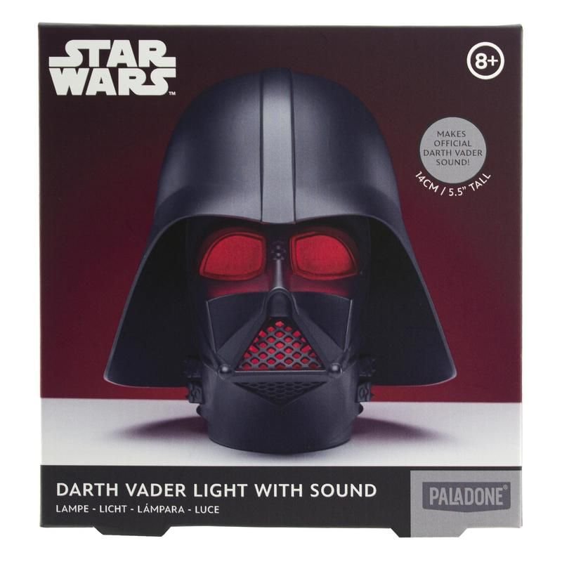 Lampara Con Sonido Paladone Star Wars Casco De Darth Vader