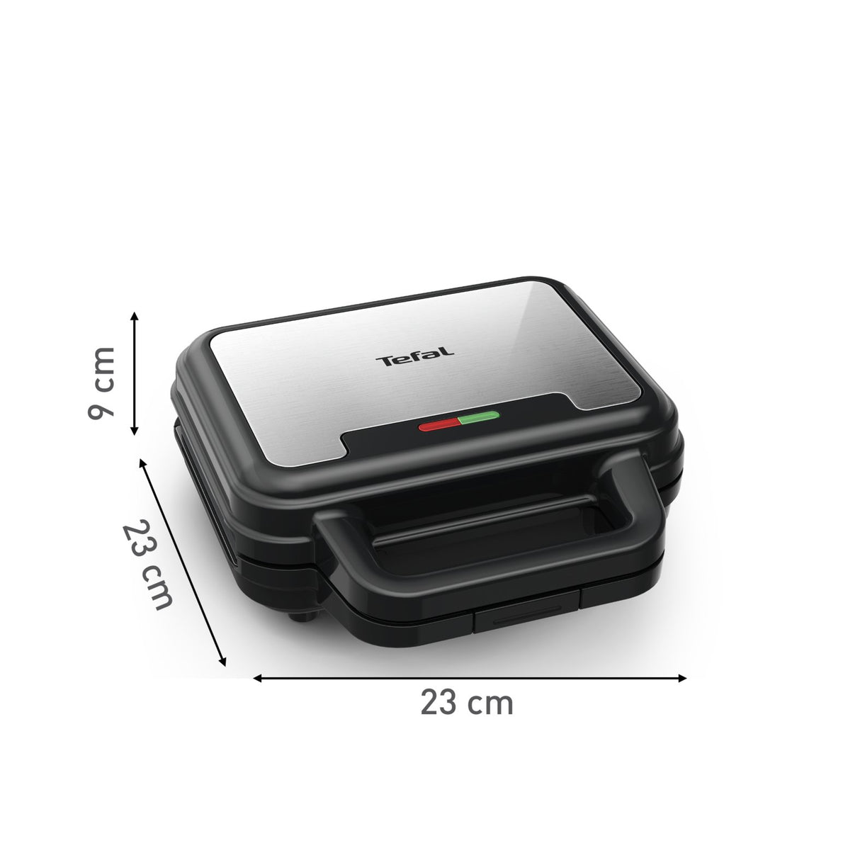 EAN 3016661177057 - Tefal SW383D10 sandwichera 700 W Negro, Acero inoxidable imagen 6