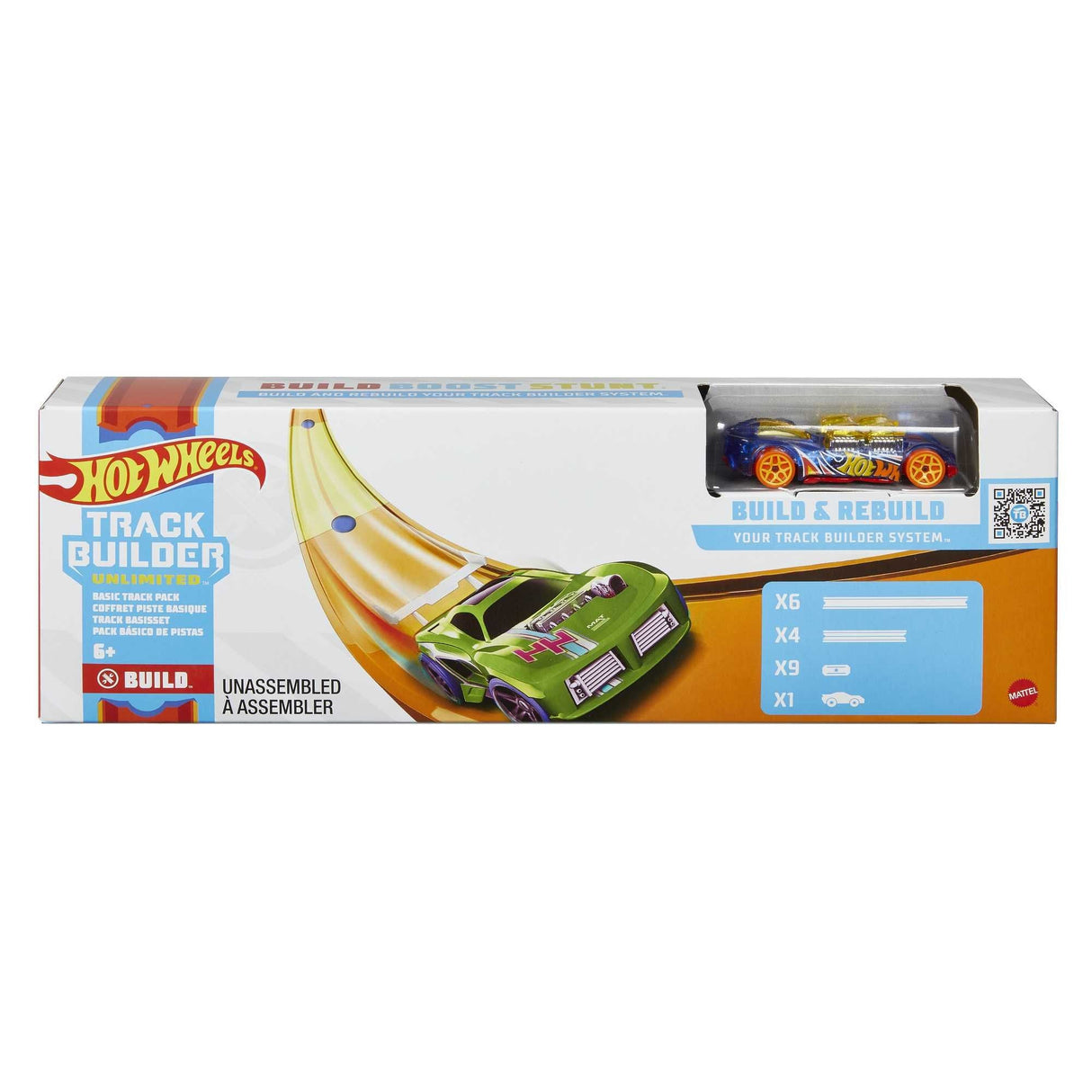 Mattel Hot Wheels Zestaw Torów Podstawowych Gvg13