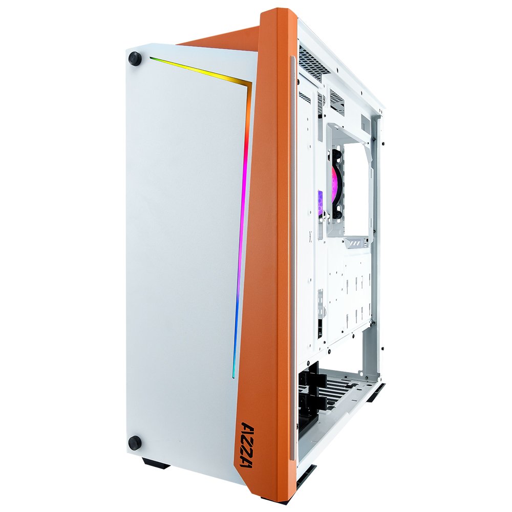 Caja Pc Azza Apolo 430w-Df2 Gaming Vidrio Templado
