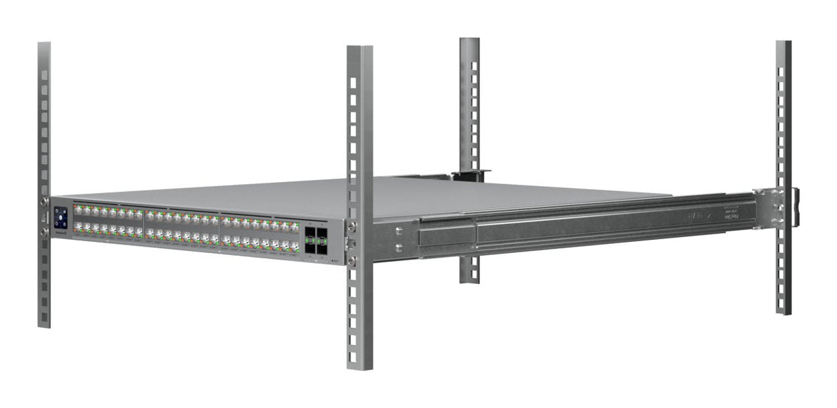 Ubiquiti Switch Unifi 16x2.5g Rj45 32x10g Rj45 4xsfp28 Managed Poe+++ 2150w 19" Rack-Mountable. 1.3" Touchscreen