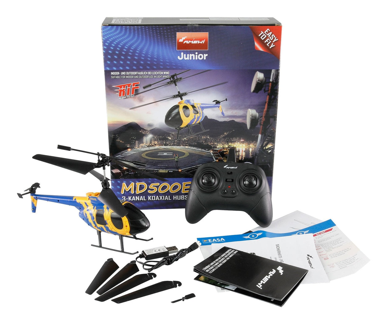 EAN 4262408976318 - Amewi MD500E modelo controlado por radio Helicóptero Motor eléctrico imagen 2