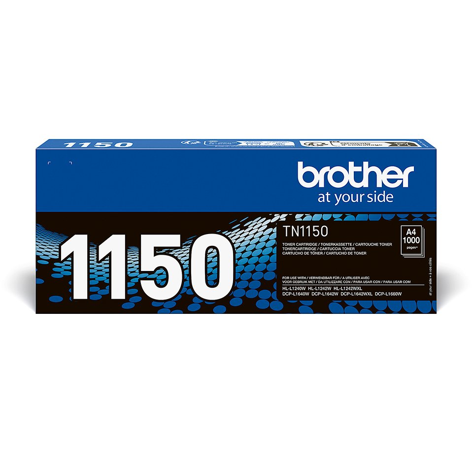 EAN 4977766842044 - Brother TN-1150 cartucho de tóner 1 pieza(s) Original Negro imagen 1