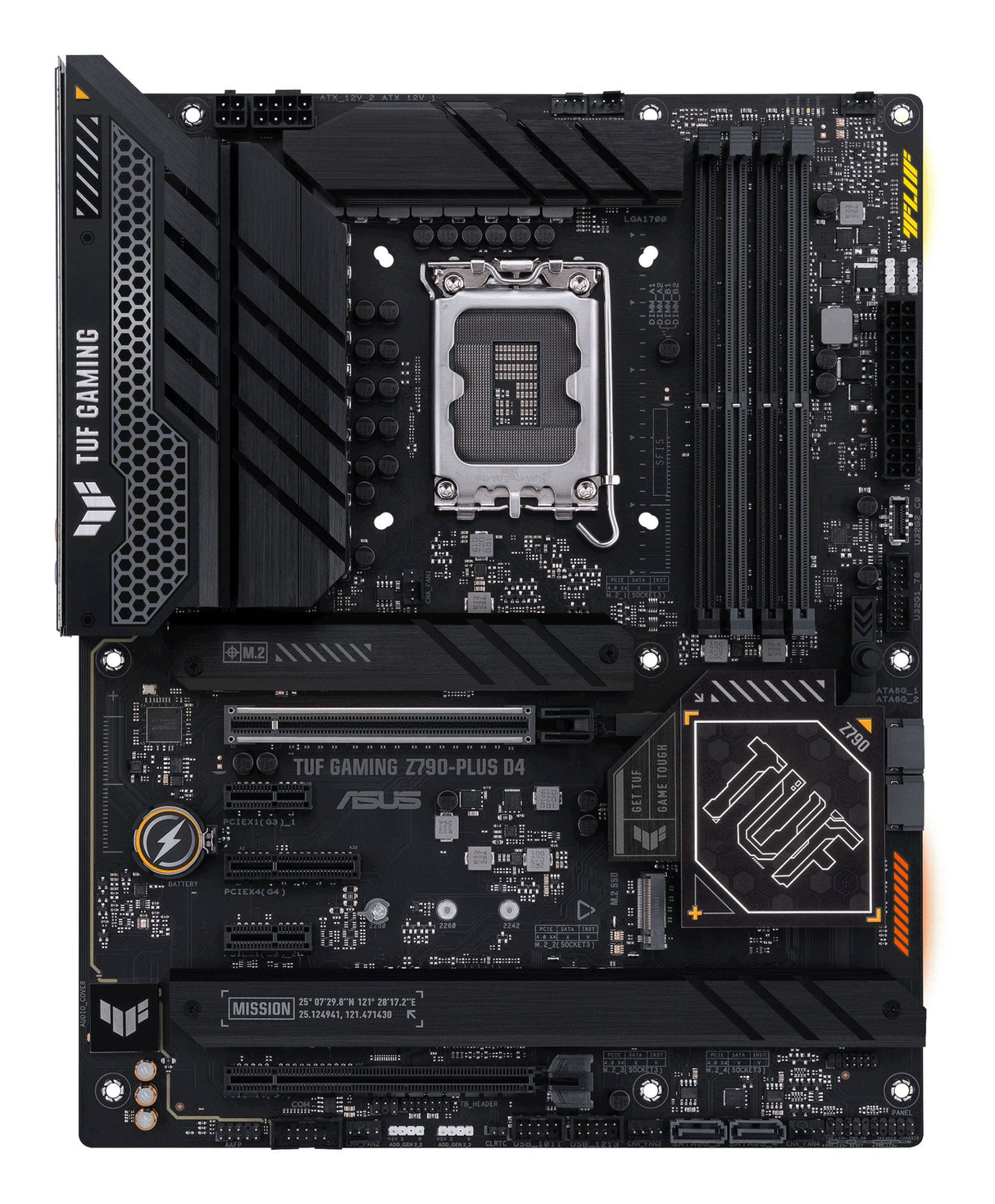 Placa Base Asus 1700 Tuf Gaming Z790-Plus D4 Atx 4xddr4 4xsata6 3xusb 3.2 Gen2 4xusb 3.2 Gen1