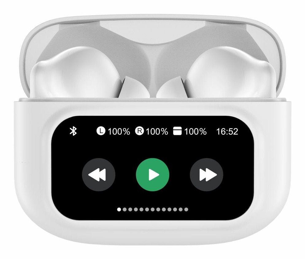 Denver Twd-305 Tw Bt Earbuds/Ladecase M. Touchscreen Weiá