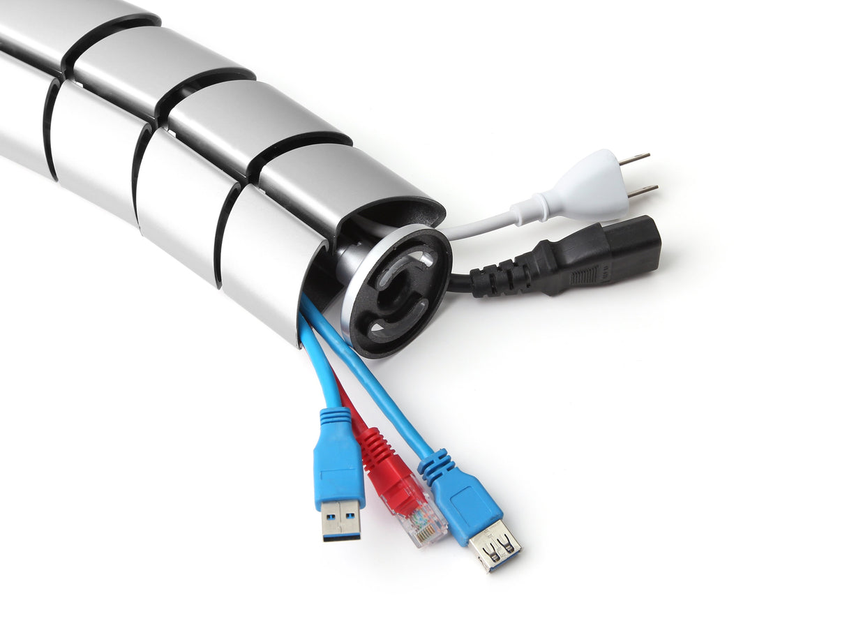 EAN 4015867231739 - Equip 650862 organizador de cables Escritorio Pasacables Plata 1 pieza(s) imagen 2