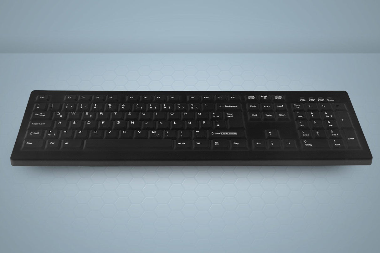 EAN 7061111185331 - Active Key AK-C8100 teclado Médico USB QWERTZ Alemán Negro imagen 4