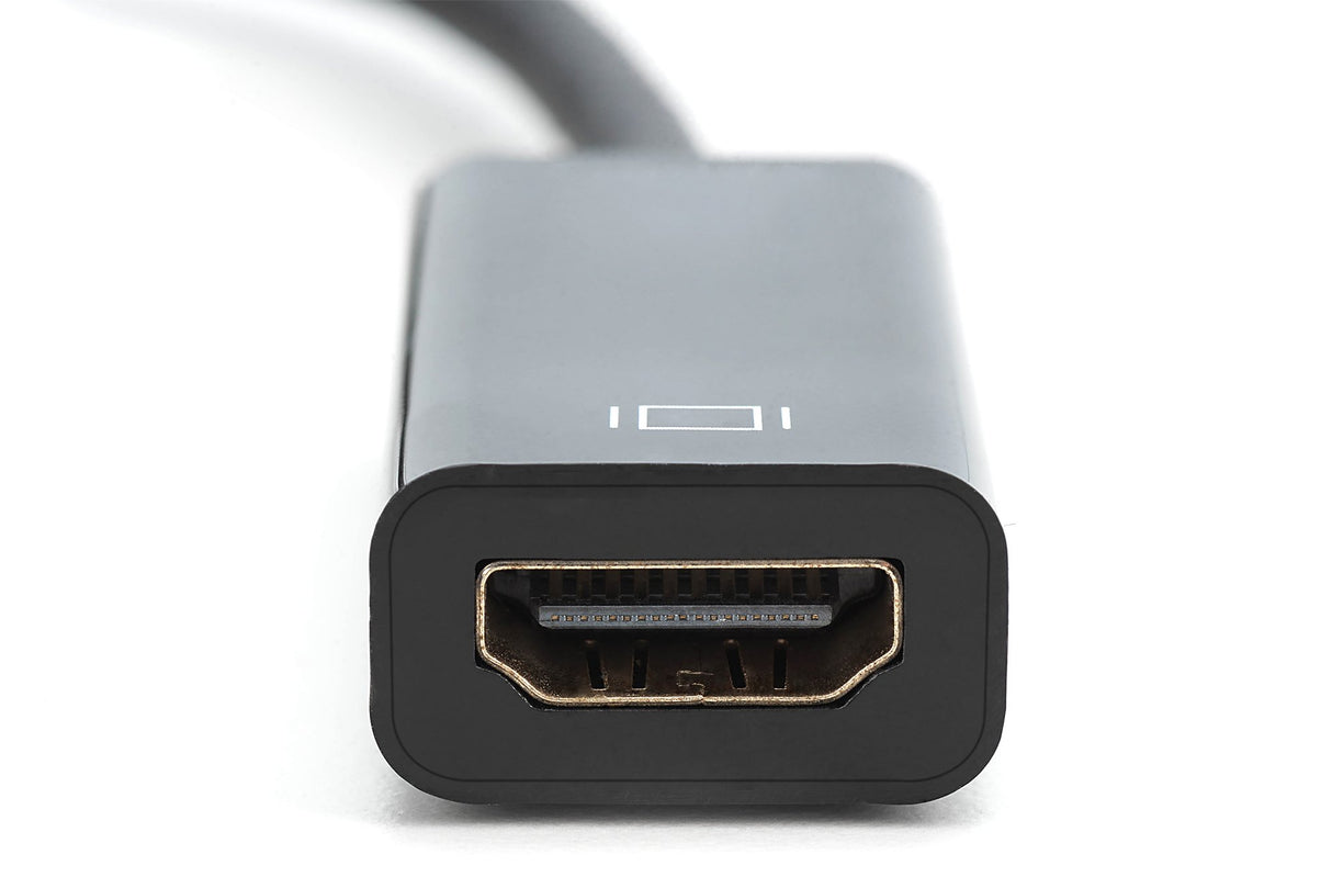 EAN 4016032292296 - Digitus DB-340400-001-S adaptador de cable de vídeo 0,15 m HDMI tipo A (Estándar) Negro imagen 2