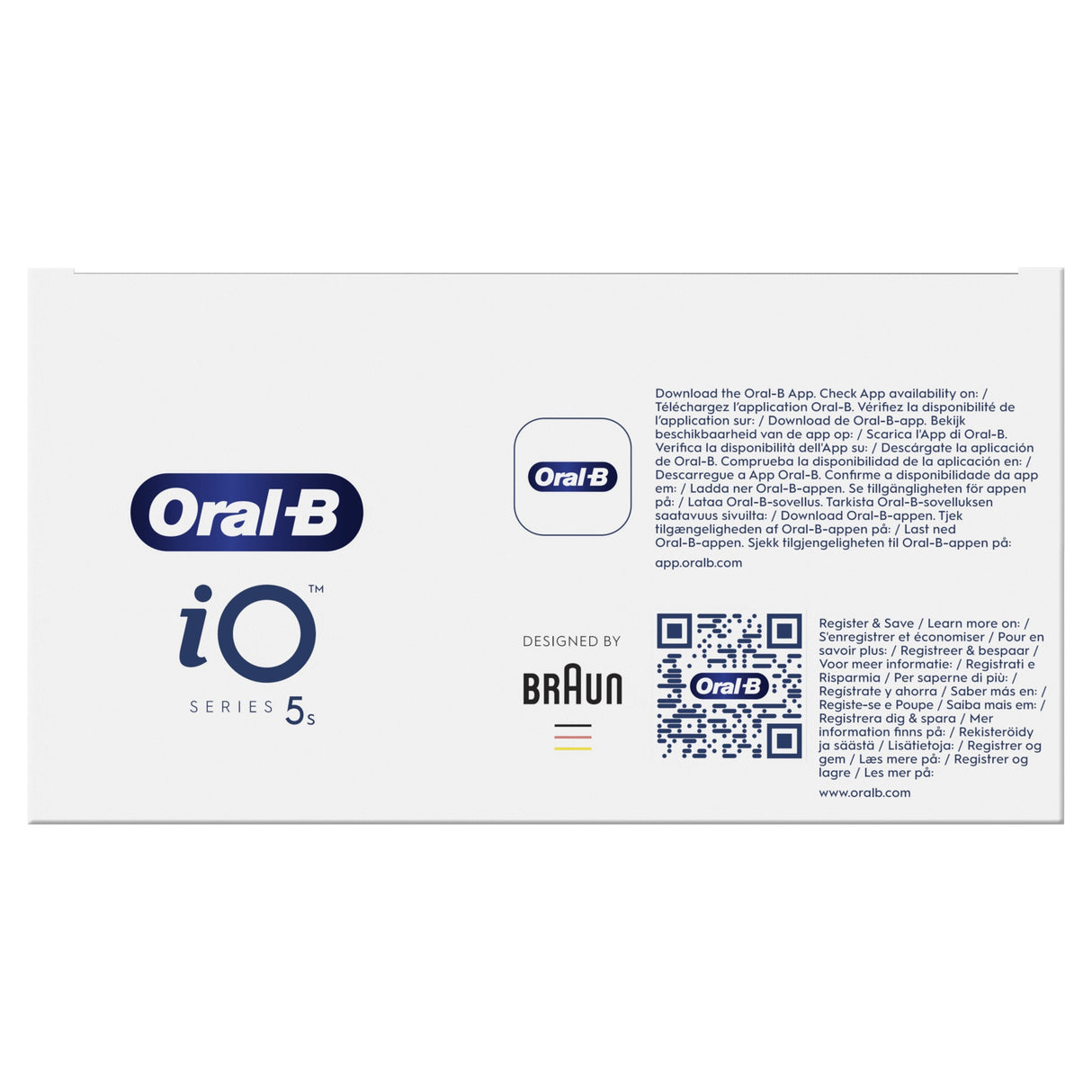 Cepillo Dental Oral-B Io Serie 5s Blanco