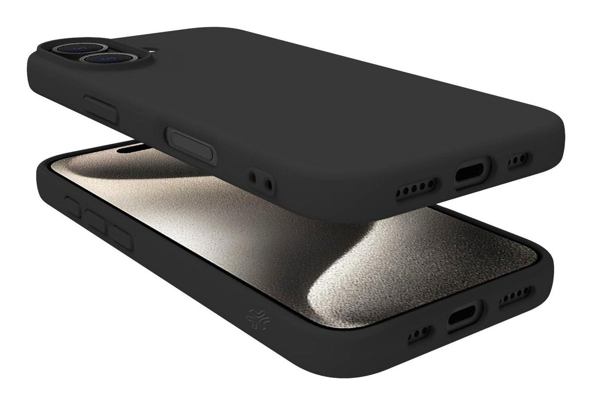 Celly Cromo1078bk Funda Para Iphone 16 (6.1") Negro