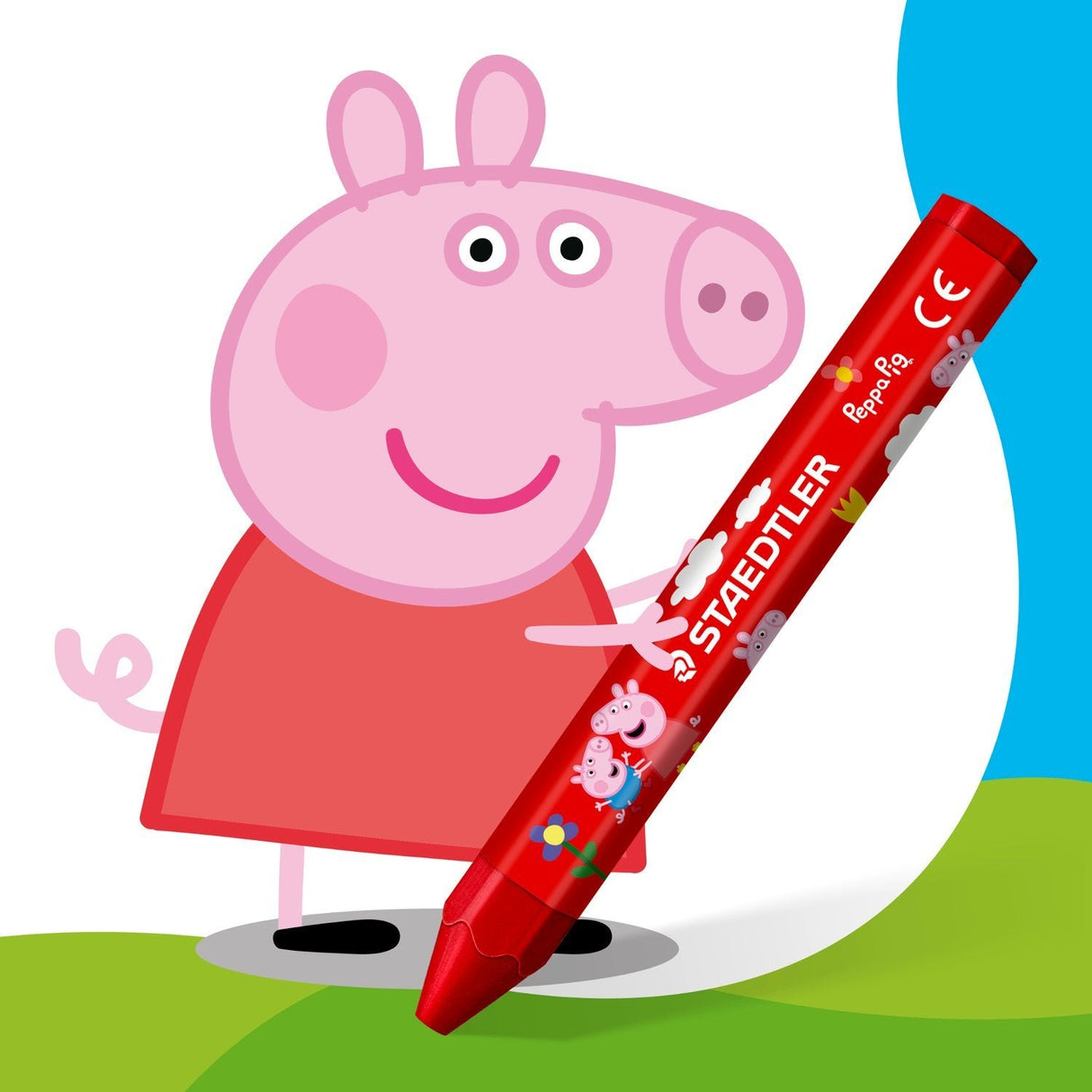Maedtler Wachsmalkreide Nj Peppa 12m Etui